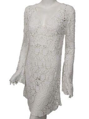 🪷DVF🪷FLORAL CROCHET LACE MINI🪷NWOT🪷